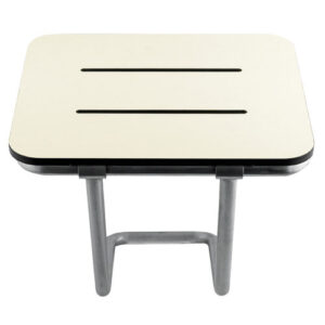 Asiento abatible apoyo pared