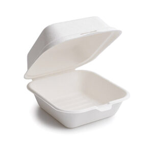 Envases de hamburguesa de caña de azúcar